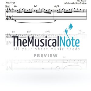 We Want To Sing With You - Benny Friedman - 2 Liner