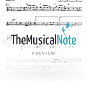 U' v 'tuvcha HaGadol - Mordechai Ben David - 2 Liner
