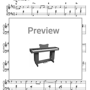 Im Eshkochaich - Rechnitz - Piano Arrangement in B Minor